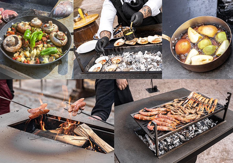 Univerzální designový moderní gril FENIX